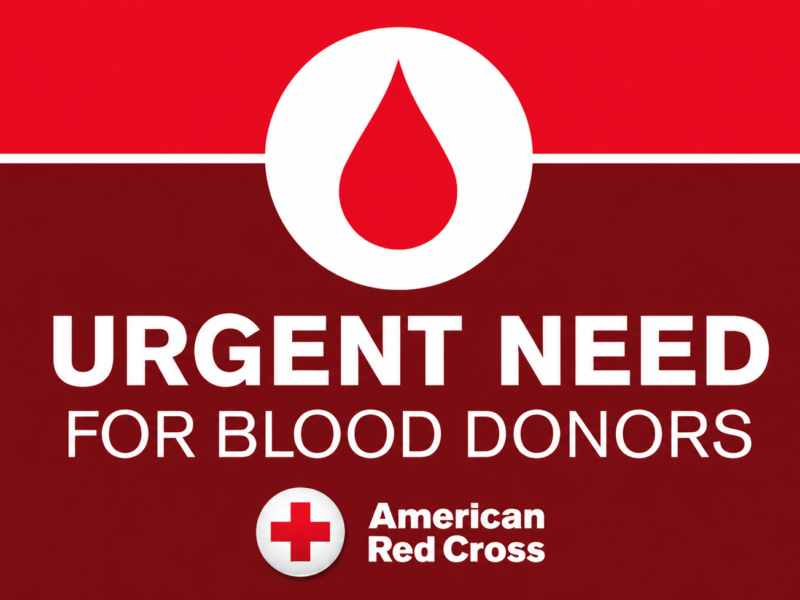 Red Cross Sounds Alarm Over Blood Shortage, Makes Urgent Appeal For Donors