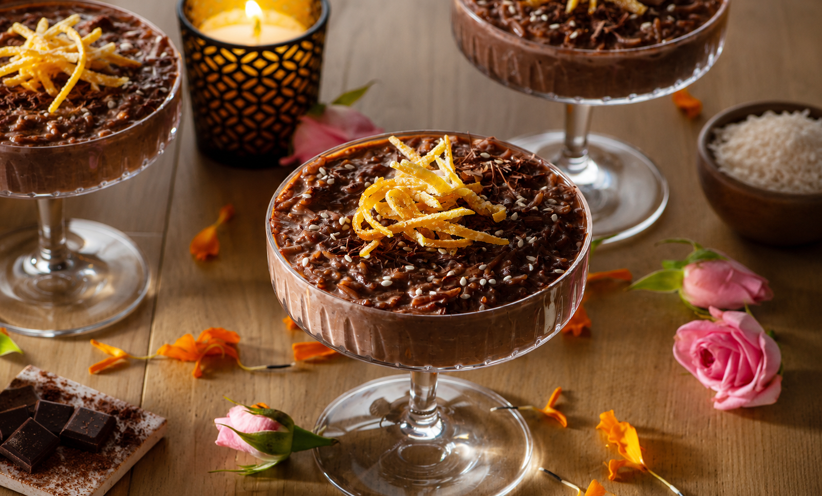 Sesame Dark Chocolate Kheer