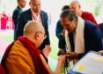 Ajay Bhutoria Presents CA Assembly Proclamation To Dalai Lama In Leh