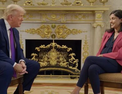 Trump Reads To Children On Usha's Podcast, Jokes About Not Becoming The 'Heaviest' President
