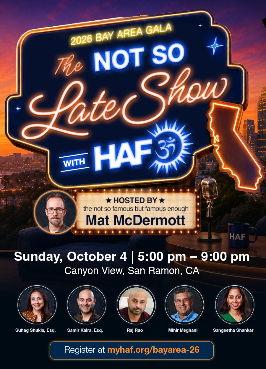 HAF 2026 BAY AREA GALA – THE NOT SO LATE SHOW WITH HAF