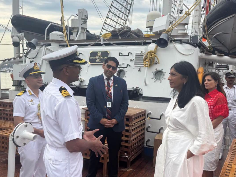 INS Sudarshini Heads To New York After Baltimore Port Call