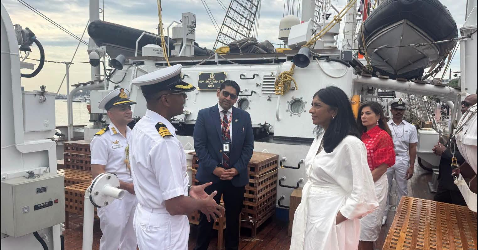 INS Sudarshini Heads To New York After Baltimore Port Call