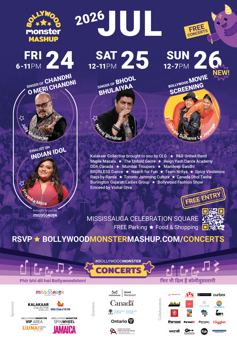 New Free Bollywood Movie Screening, Food Contests, and Fashion Show