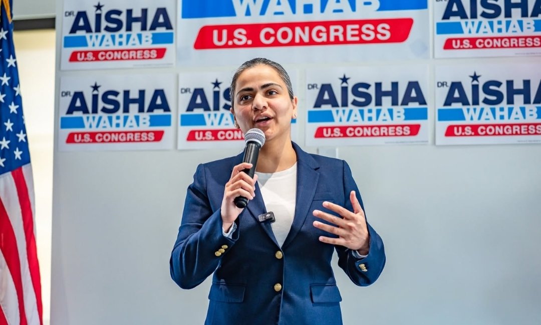 California Sends First Afghan American Aisha Wahab To Congress