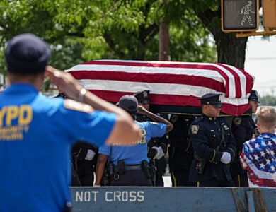 Hero's Farewell For US Army Sergeant Angel Rampersad In New York