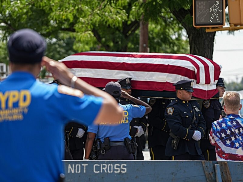 Hero's Farewell For US Army Sergeant Angel Rampersad In New York