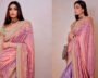 Athiya Shetty Showcases Indian Handloom In Manish Malhotra Saree