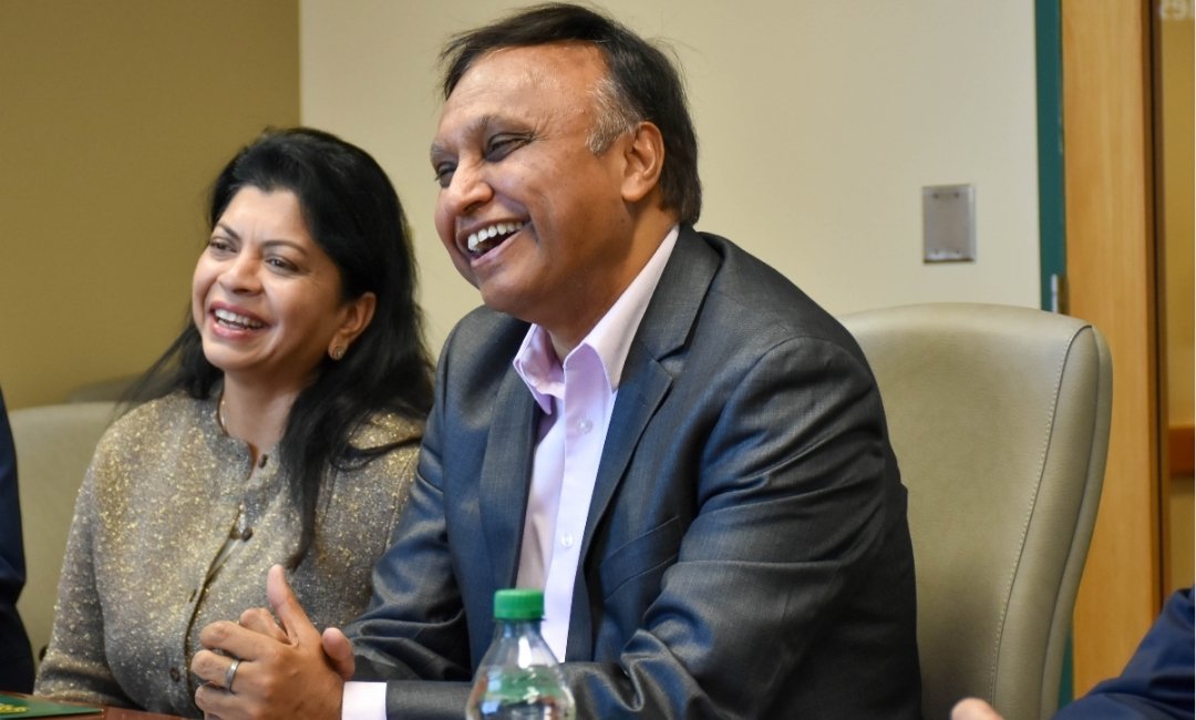 George Mason Univ Will Rename Entrepreneurship Center After Anil & Anupama Sharma
