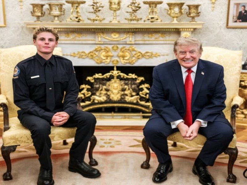 At White House, Trump, Rai Family Praise Teen Lifeguard For Saving Nathaniel