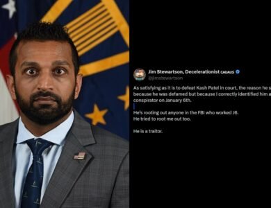 Kash Patel Loses Defamation Suit Against Blogger