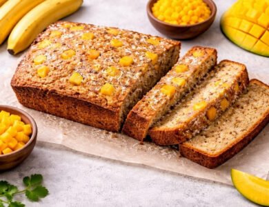 Mango Banana Bread