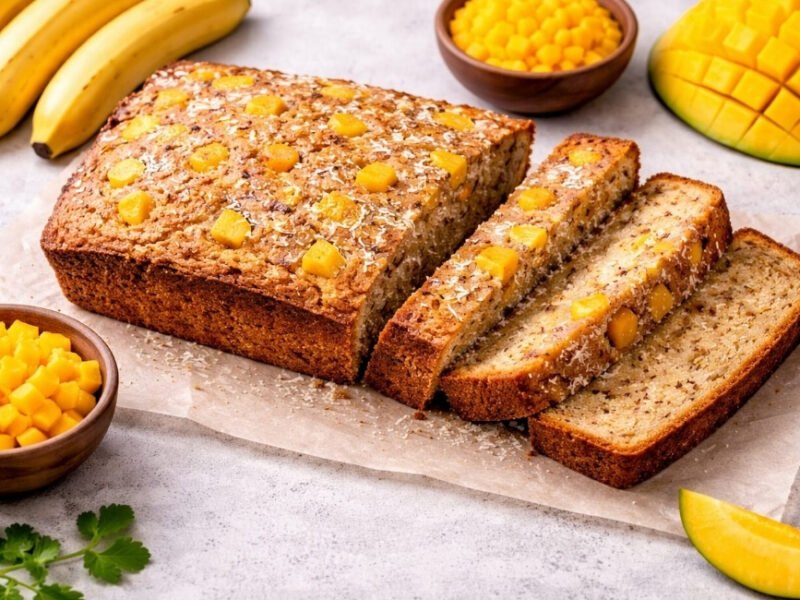 Mango Banana Bread