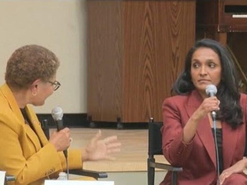 Nithya Raman Challenges Mayor Bass Over Homelessness, City Services, And Leadership In First Debate
