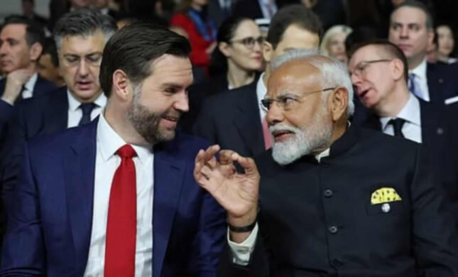Modi Gets A Phone Call From Vance