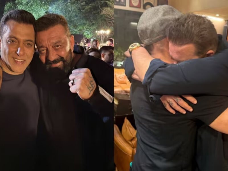 Salman Khan Celebrates Bond With Sanjay Dutt