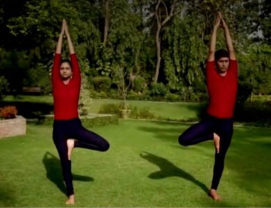 Vrikhshasana, The Tree Posture