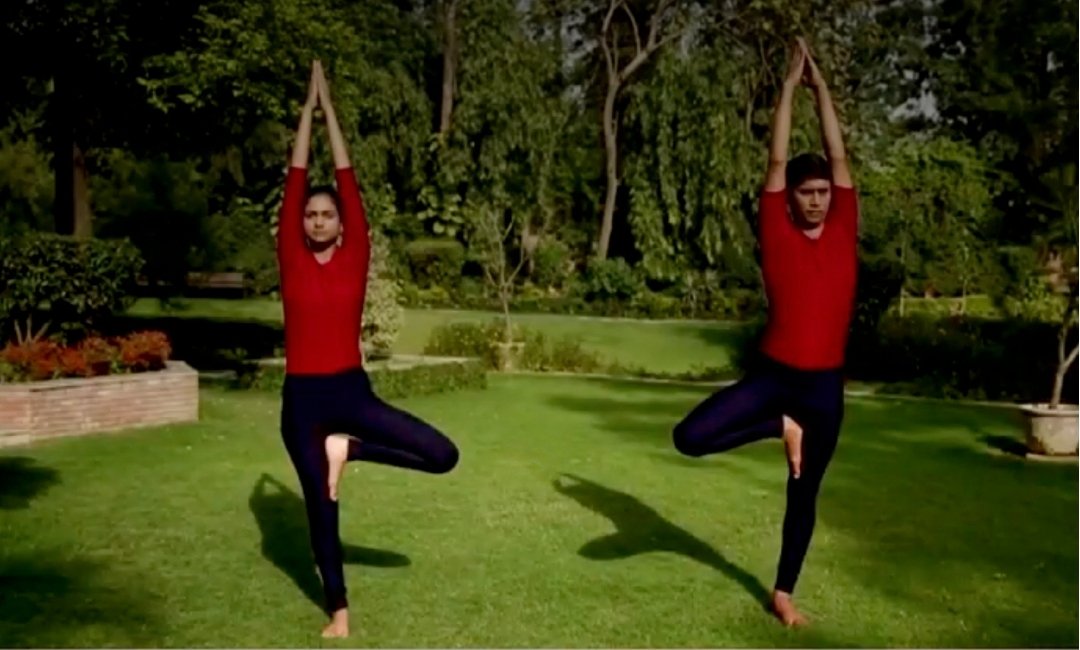 Vrikhshasana, The Tree Posture
