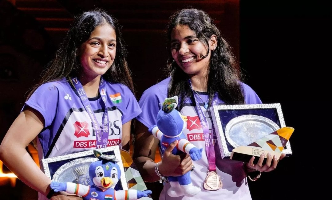 Treesa-Gayatri Climb In World Ranking After Winning Bronze
