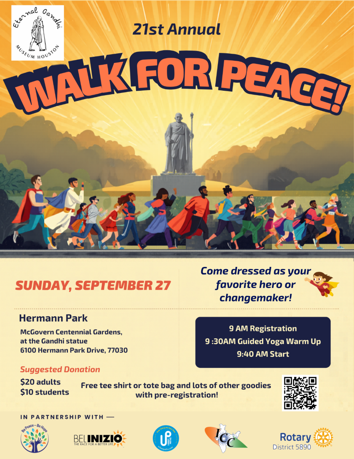 21st Annual Walk for Peace
