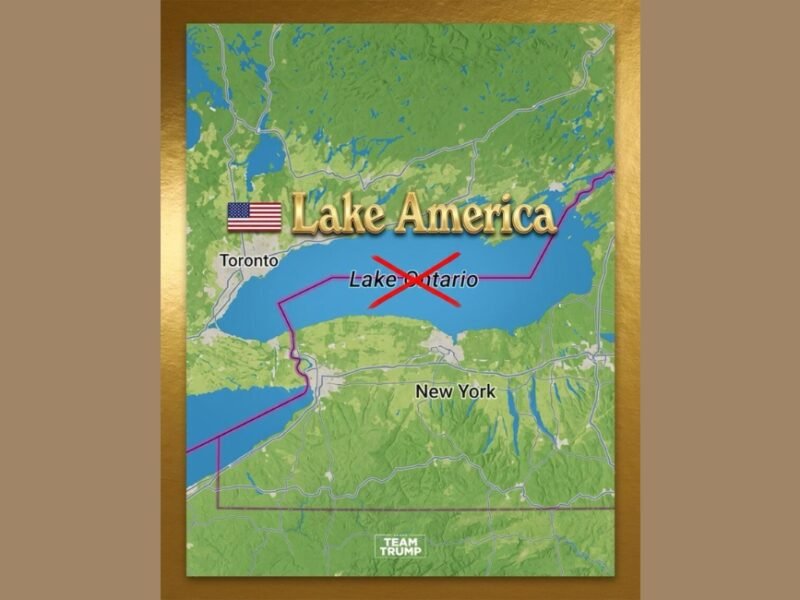 Trump Back At It: Lake Ontario Should Be Renamed Lake America
