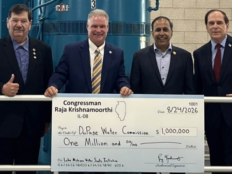 Raja Kickstarts Lake Michigan Federal Project Targeting Microplastics