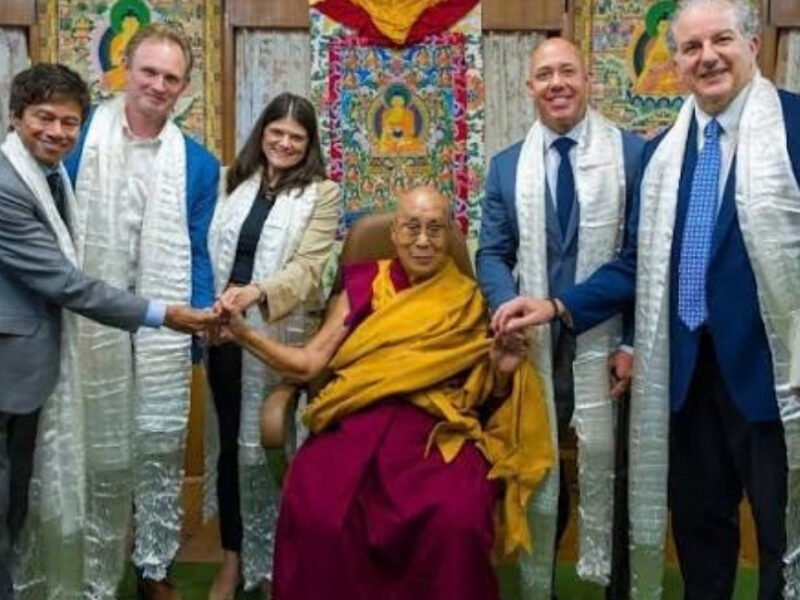 Thanedar Joins US Lawmakers In Meeting Dalai Lama In Dharamsala