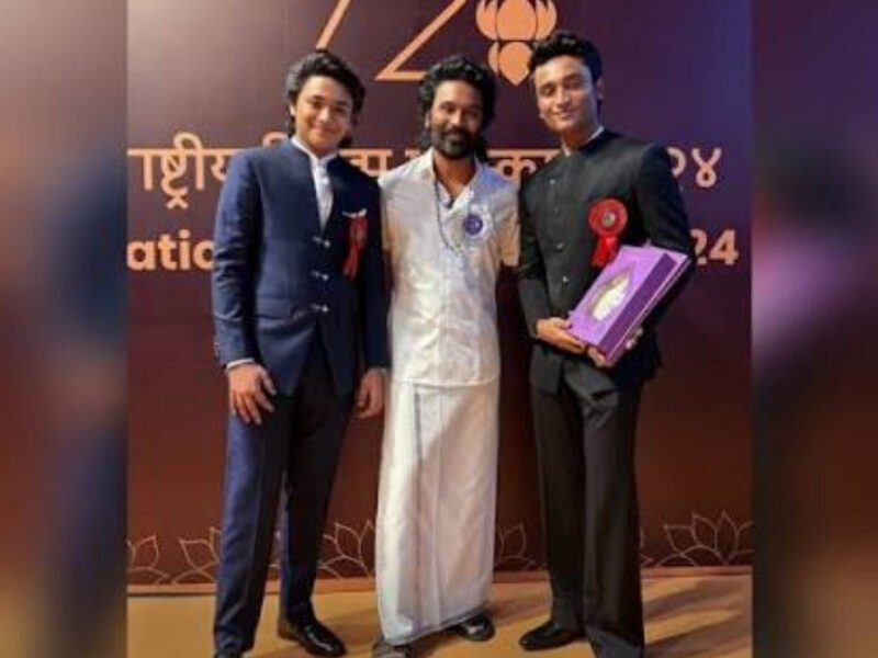 Dhanush Jokes Sons Stole His Thunder At National Film Awards