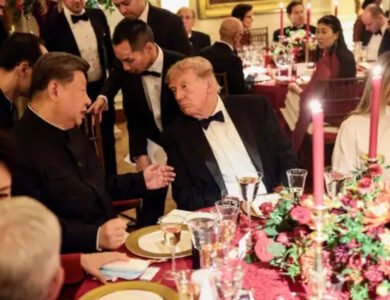 Nadella, Pichai, Mehrotra At Trump’s State Dinner For Xi