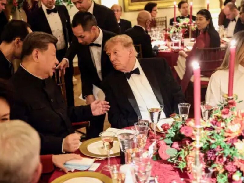 Nadella, Pichai, Mehrotra At Trump’s State Dinner For Xi