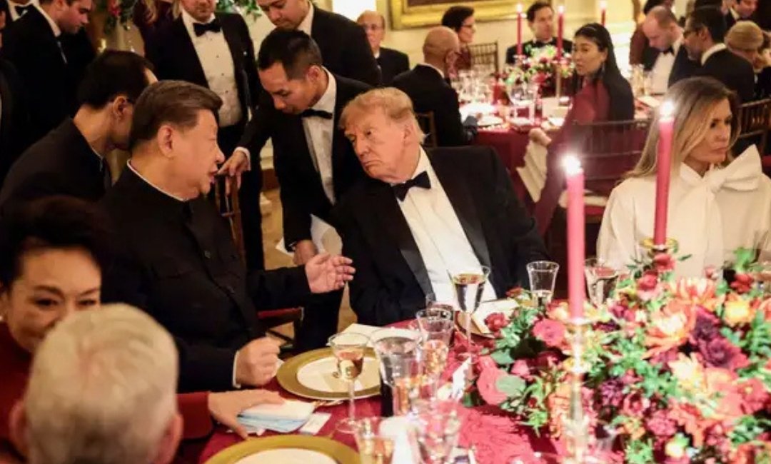 Nadella, Pichai, Mehrotra At Trump’s State Dinner For Xi