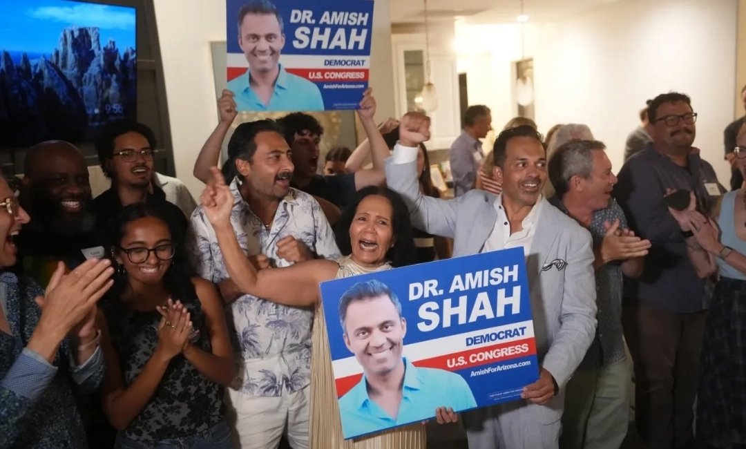 Faced With Competitive Race, GOP Takes To Dubbing Amish Shah ‘Socialist’ And ‘Communist’
