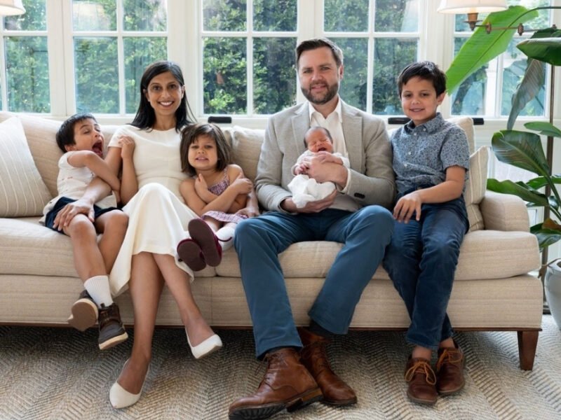 Usha Vance On Raising First Baby Born To A Sitting VP In 150 Years