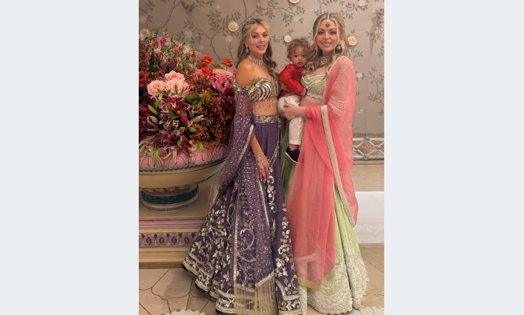 Tiffany Trump, Marla Maples Attend Ambani’s Extravagant Ganesh Chaturthi Event