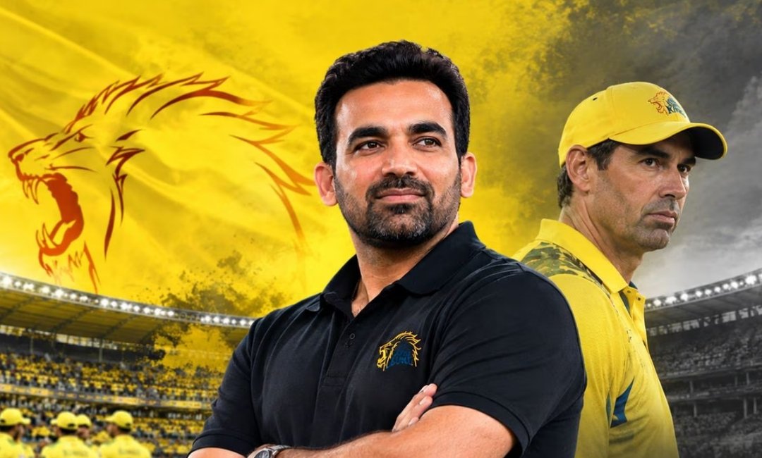 IPL: Zaheer Khan Takes Charge As CSK Head Coach