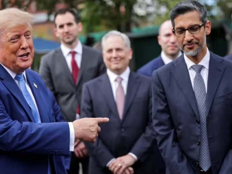 Trump mCalls Pichai A ‘Monster’ As Google CEO Backs White House AI Accord