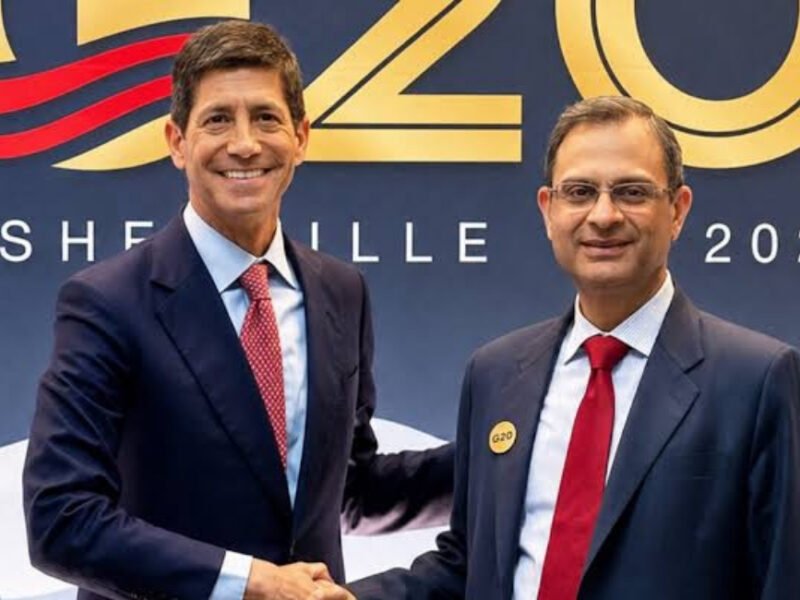 RBI Governor Sanjay Malhotra Meets US Fed Chief Kevin Warsh At G20