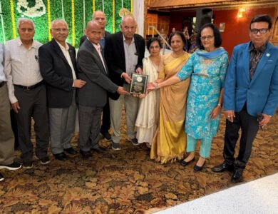 Late Natu Patel Honored With Lifetime Achievement Award In New Jersey
