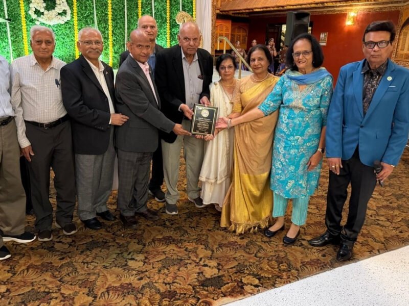 Late Natu Patel Honored With Lifetime Achievement Award In New Jersey