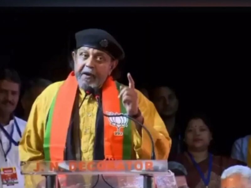 Now A BJP Functionary, Mithun Chakraborty Turns To A Political Role