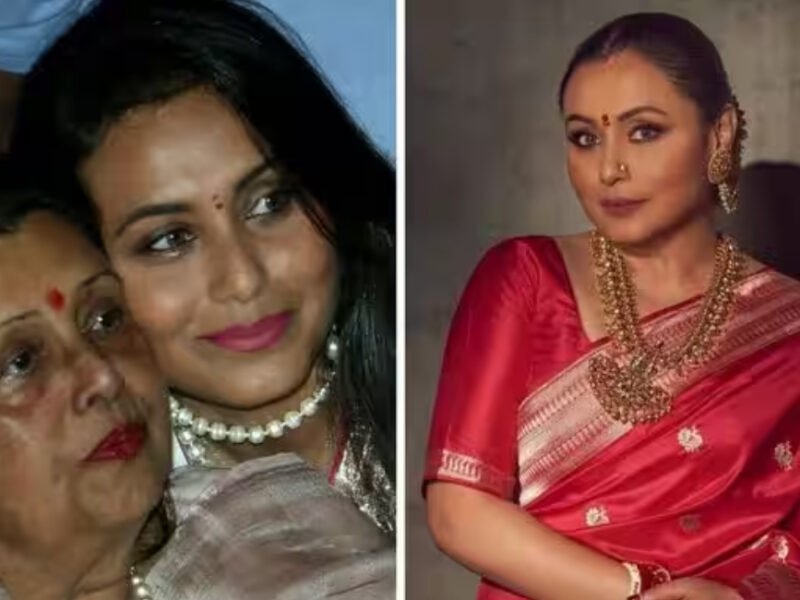 Bollywood Stars Gather For Rani Mukerji's Mother's Last Rites