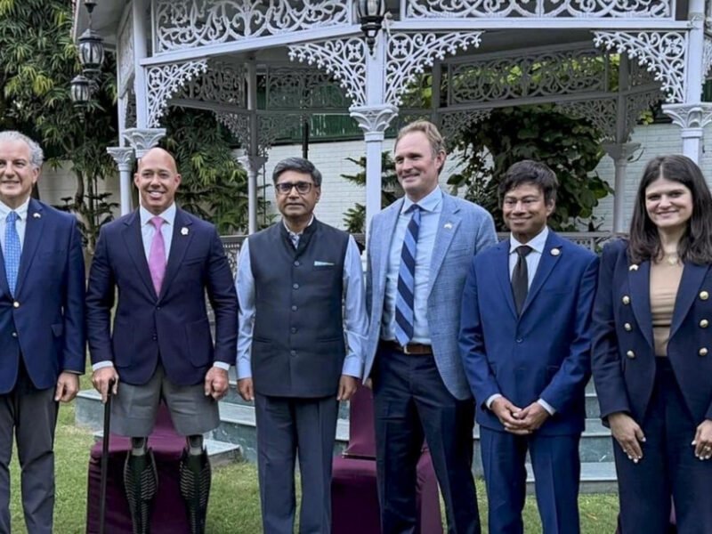 Vikram Misri, US Delegation Discuss Russia Sanctions