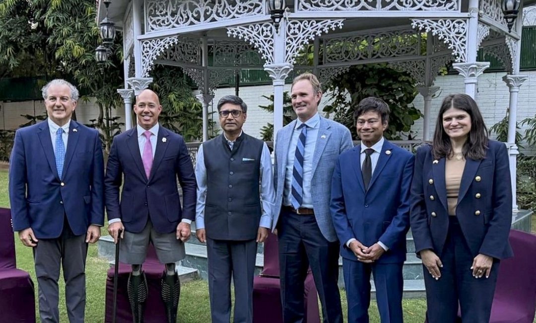Vikram Misri, US Delegation Discuss Russia Sanctions