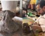 Saif Ali Khan Makes Ganpati Idol At Home