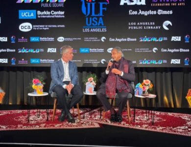 Shashi Tharoor Headlines JLF Los Angeles Debut