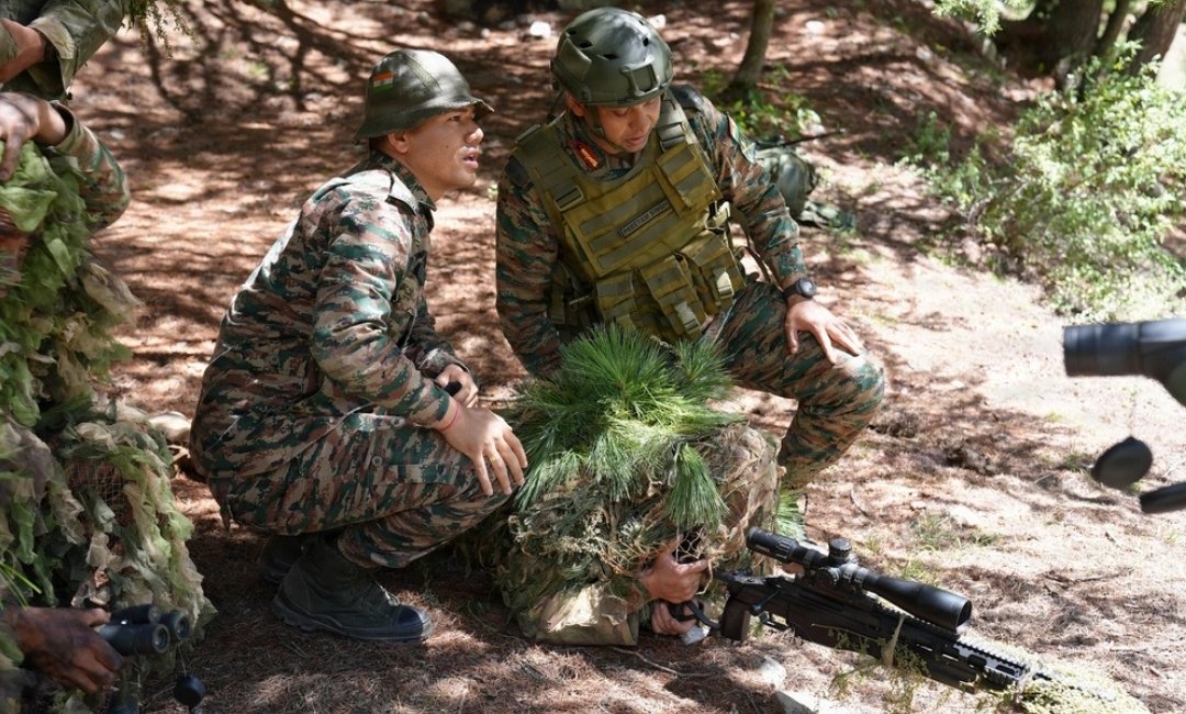US, Indian Army Snipers Train Together In Himalayan Exercise