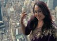 Sonalika Joshi Brings Traditional Elegance To New York In Purple Saree