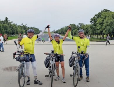 Three Cyclists Complete 3,168-Mile Ride From LA To DC In 52 Days