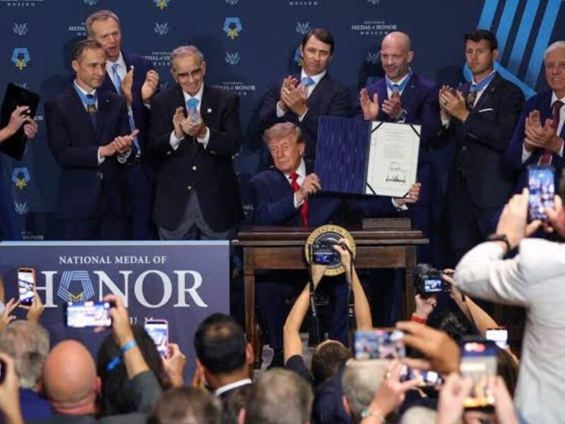 National Medal Of Honor Monument Coming After Trump Approves It