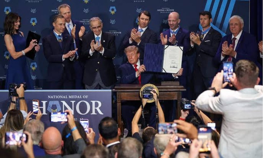 National Medal Of Honor Monument Coming After Trump Approves It
